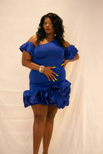 Load image into Gallery viewer, Miami Blues Short Dress

